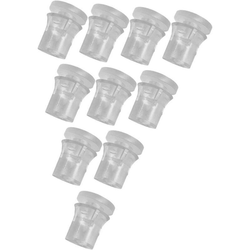10er-pack Transparente, Unsichtbare Abstandshalter Für Wandbefestigung, Werbeträger Für Innen- Und Außenbereich, Befestigungsschrauben Für Schilder, Geschäft, Büro, Unternehmen, 1,4 Cm X 1,4 Cm