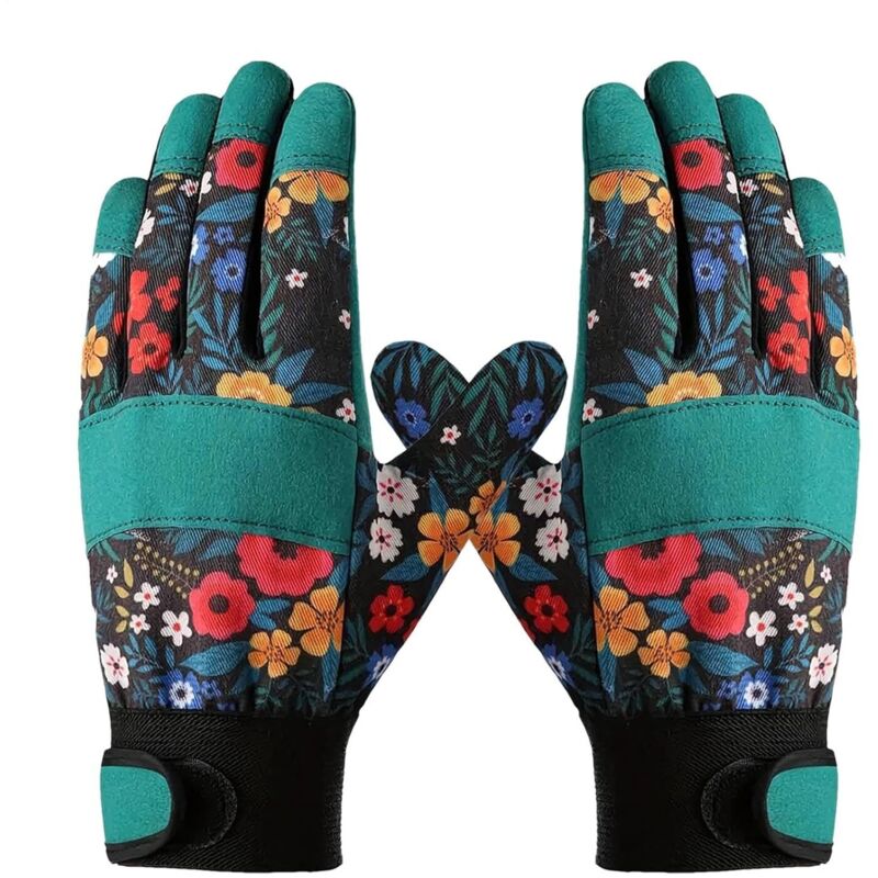 Gartenhandschuhe Für Damen – Optimaler Griff, Atmungsaktiv, Stich- Und Verschleißfest, Für Komfortable Gartenarbeiten Wie Graben, Pflanzen, Landschaftsgestaltung Und Gärtnern