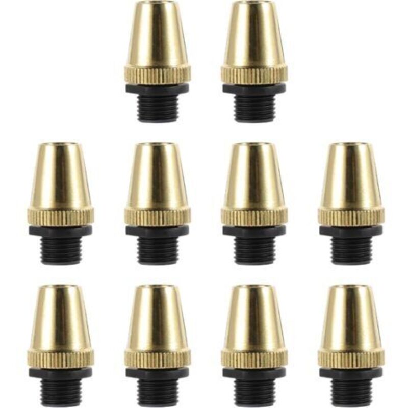 10 Stück Kronleuchter-drahtschlaufen, Seilclips Für Deckenkronleuchter, Hängeleuchtenkabel, Zugentlastungszubehör, Kabelverschraubungsverbinder, Pc-dichtung