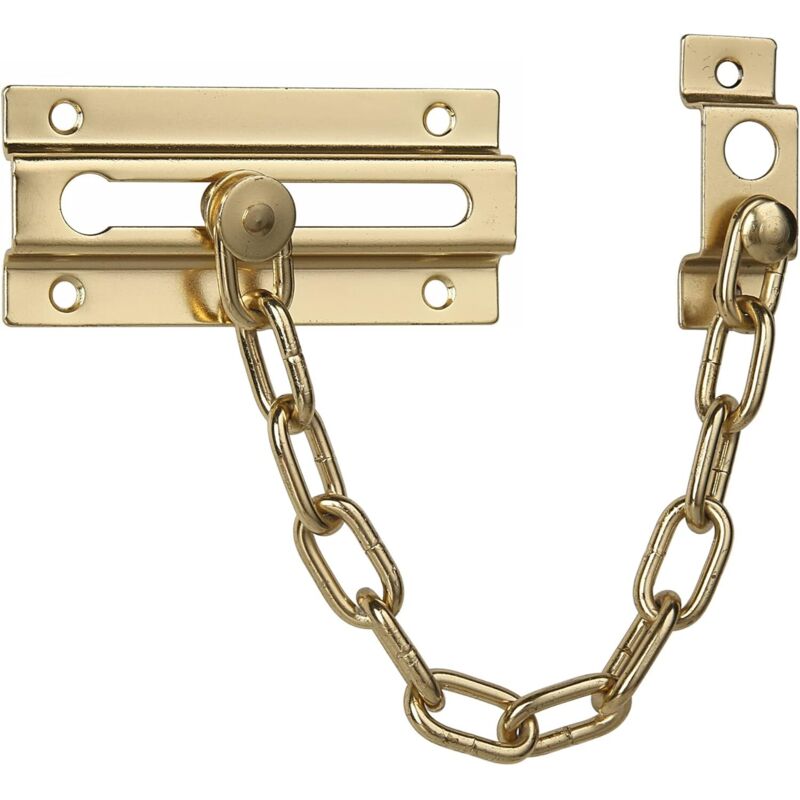 (gold) Türkettenverschluss, Hochwertiger Schwerer Türriegel Für Innentüren, Kindersicherungsschloss, Zusätzlicher Privatsphären- Und Sicherheitsschutz Für Das Zuhause