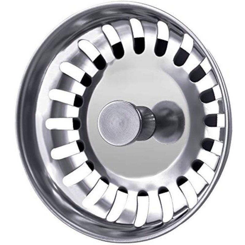 78mm Universeller Edelstahl-küchenspülenstopfen Mit Sieb