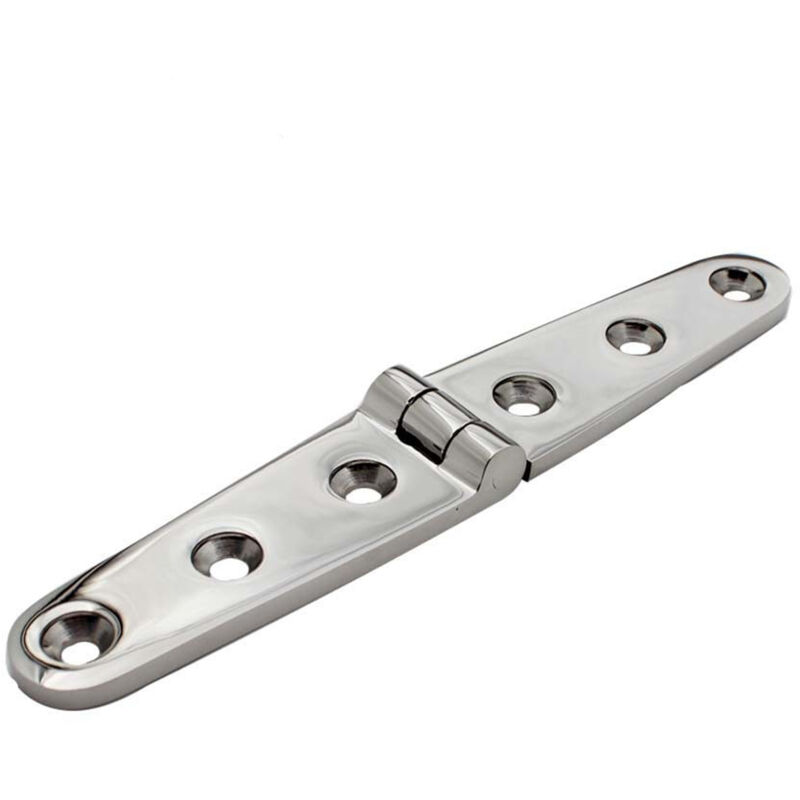 Spiegelglanz Polierte Möbelscharniere Aus Edelstahl Sus316 Für Bootstüren, 152,5 Mm X 28 Mm, 2 Stück