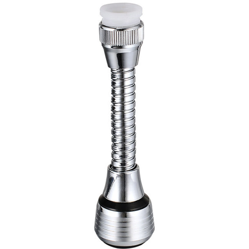 Duschkopf-luftsprudler Aus Edelstahl, Küchenarmaturen-luftsprudler, Küchenarmatur, Silber, 143,5 Cm