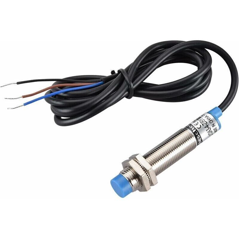 Induktiver Näherungssensor M12, Geschirmt, Detektor Lj12a3-4-z/by, 4mm, 10-30vdc, 200ma, Pnp, Normal Offen (no), 3-adrig