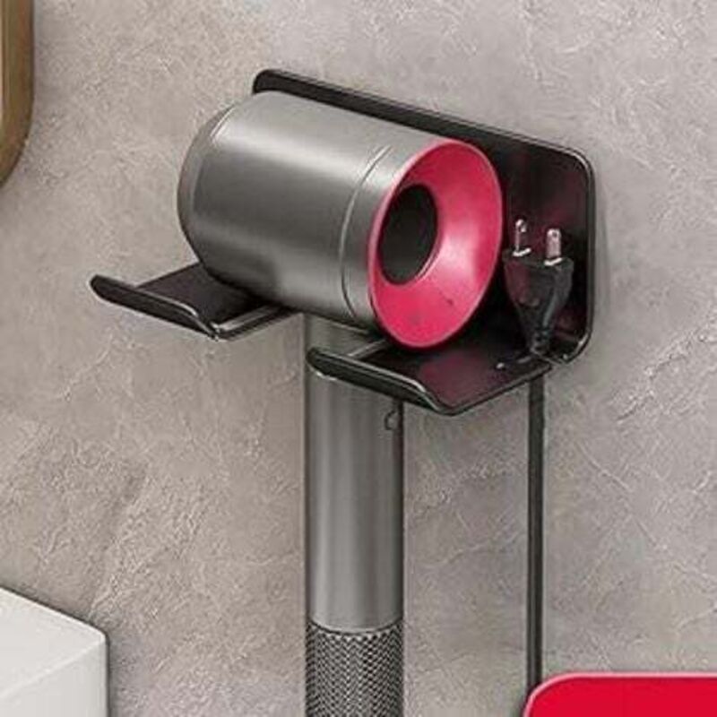 Wandhalterung Für Haartrockner Ohne Bohren – Modernes Design – Langlebige Materialien – Platzsparend Für Das Badezimmer