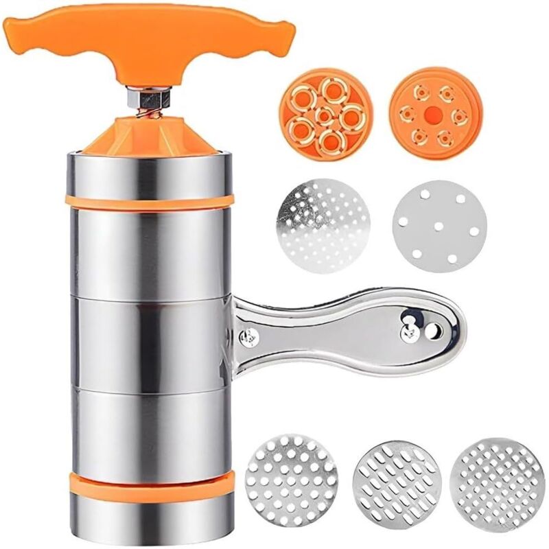 Edelstahl-nudelmaschine, Manuelle Nudelpresse, Pastapresse, Nudelmaschine, Küchenhilfszubehör, Pastawerkzeuge