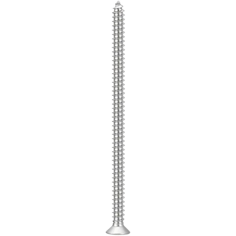 10er Pack Beton-direktbefestigungsschrauben M5x80 Mm, Senkkopf, Direkte Befestigung Im Untergrundmaterial, Durchsteckmontage Ohne Vorspannung Dank Gewinde