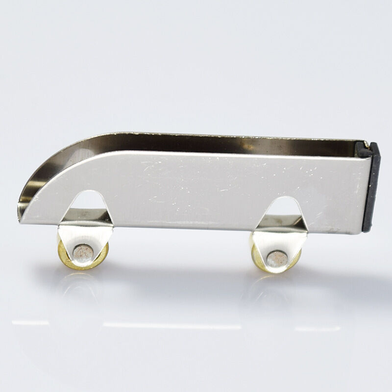 Satz Aus 4 Gleitrollen Aus Glas Und Edelstahl Für Kleiderschrank-schiene, Laufrolle, Doppel-glasrad, Schranktür-rolle, Glasrolle Für 5 Mm Dicke Glasscheiben - Mit Schrauben