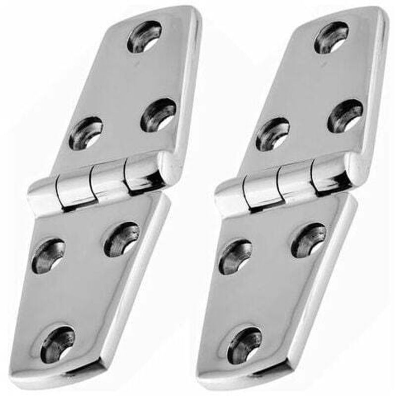 Alwaysh 2 Stück Scharnier Für Schiffe Edelstahl 316 102 X 38 Mm Türscharnier Schranktür Geeignet Für Boote, Yachten, Türscharniere, Schrankscharniere, Verbindungsscharniere