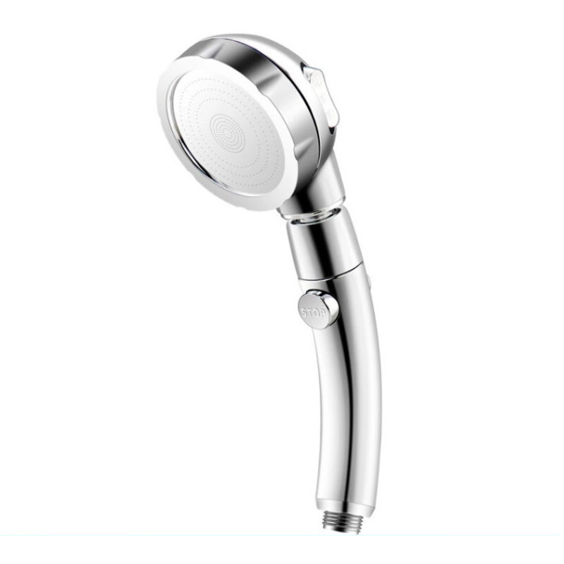 Duschkopf Mit 3 Strahlarten - Universeller Duschkopf Mit Handbrause - Wassersparend - Abnehmbare Handbrause - Hochdruck-duschkopf - Chrom - Für Bad Und Spa