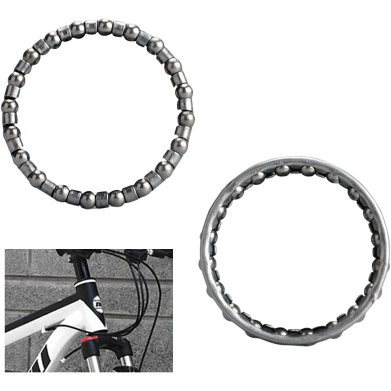 30 Stück Fahrrad-lagerkäfige Mit Kugeln, 40 Mm Lenkerlager-käfige Mit 20 Kugeln Für Gabel Und Rahmen, Perlenkopflager Für Mountainbike