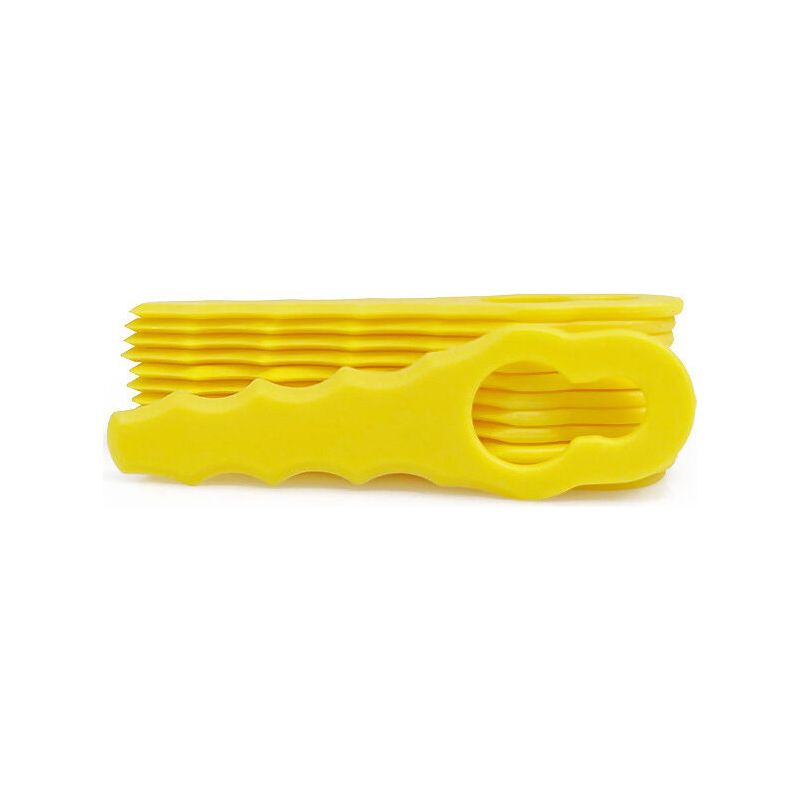 Pack Mit 50 Ersatzklingen Kompatibel Mit Ryobi-rasentrimmern, Doppelschneidige Messerköpfe Rac155, Rac157 Und Rac158