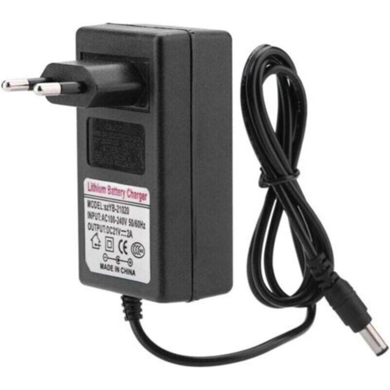 Netzteil Für Lithium-ionen-batterieladegerät, Ac 100-240v Dc 21v 2a Netzteil Für Sicheres Laden, Lithium-ionen-batterieladegerät (eu)