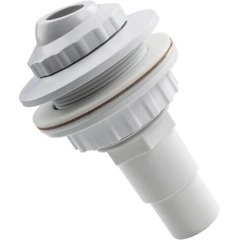 Wassereinlaufdüse Für Pool (weiß), Wassereinlaufdüse Für Stahlwandpool, Schwenkbare Rücklaufdüse, Poolsprinkler, Schlauchanschluss 32 Mm/38 Mm, Poolzubehör