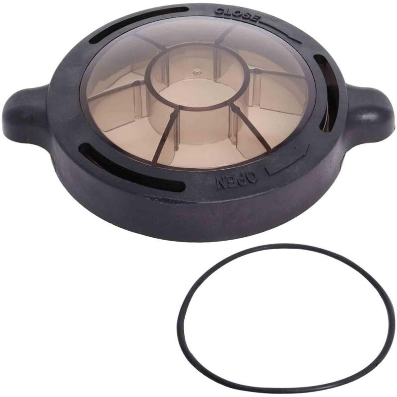 Deckel Für Den Korb Der Poolpumpe, Kompatibel Mit Ober- Und Unterirdischen Poolpumpen Von Poolzilla, Pureline Inground Und Pure Flow, Inklusive Ersatz-o-ring-dichtung