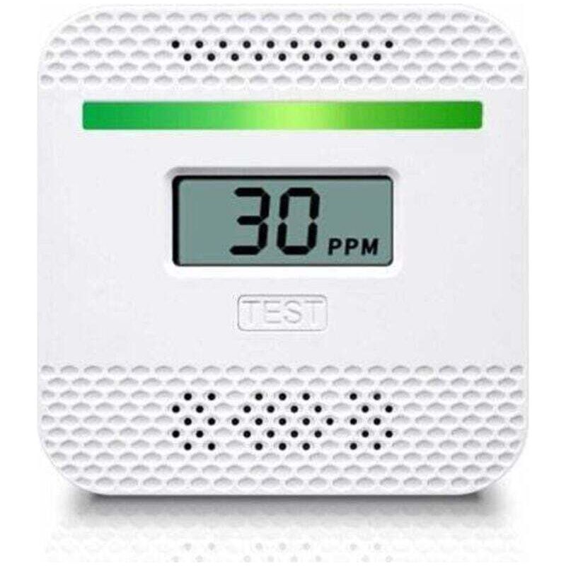 Kohlenmonoxid-detektor, Tragbarer Kohlenmonoxid-melder Mit Lcd-digitalanzeige Für Zuhause Und Reisen, Ul-zertifizierter Kohlenmonoxid-alarm Mit Elektrochemischem Sensor