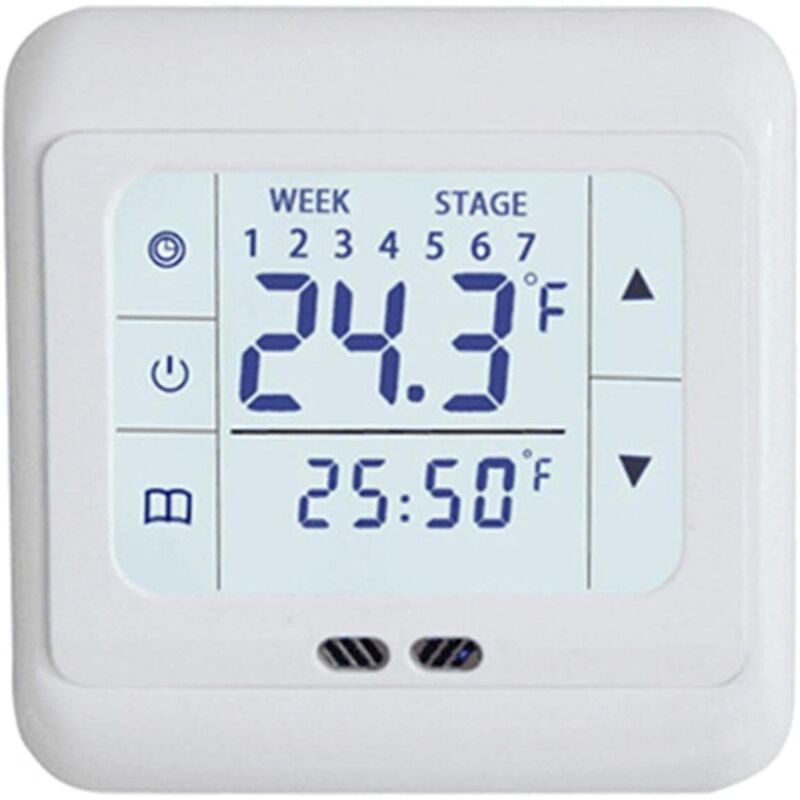 Intelligenter Lcd-heizungsthermostat, Programmierbarer Raumtemperaturregler Für Wand- Und Fußbodenheizkessel Im Haus