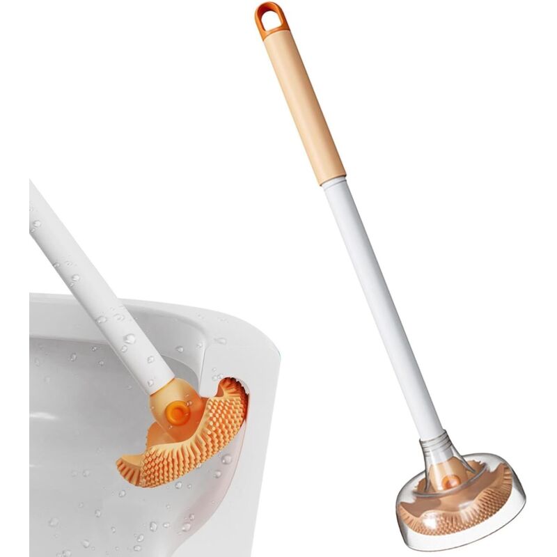Toilettenbürste, Toilettenbürste Mit Langem Griff Für Tiefenreinigung - Kreative Wc-bürste In Form Einer Sprühflasche