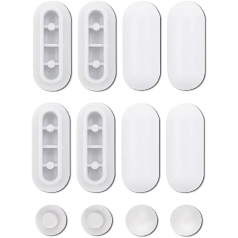 Toilettensitz-dämpfer, Wc-sitz-puffer, Universeller Stoßdämpfer Für Toilettensitze, Für Zuhause, Hotel, Krankenhaus, Kompatibel Mit Allen Standardmodellen (weiß)