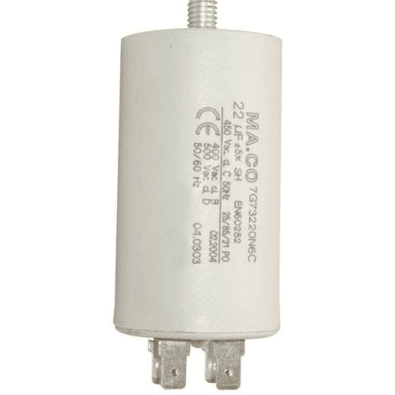 Dauer-kondensator 22µf 450v Für Waschmaschine - 7810944