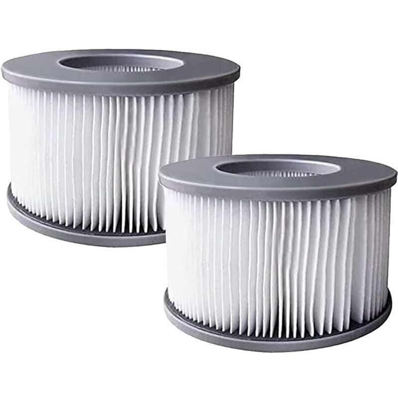 2er-pack Filterkartuschen Für Mspa-whirlpools, Aufblasbare Schwimmbäder Und Alle Aktuellen Whirlpools, Aufblasbare Poolfilter Fd2089