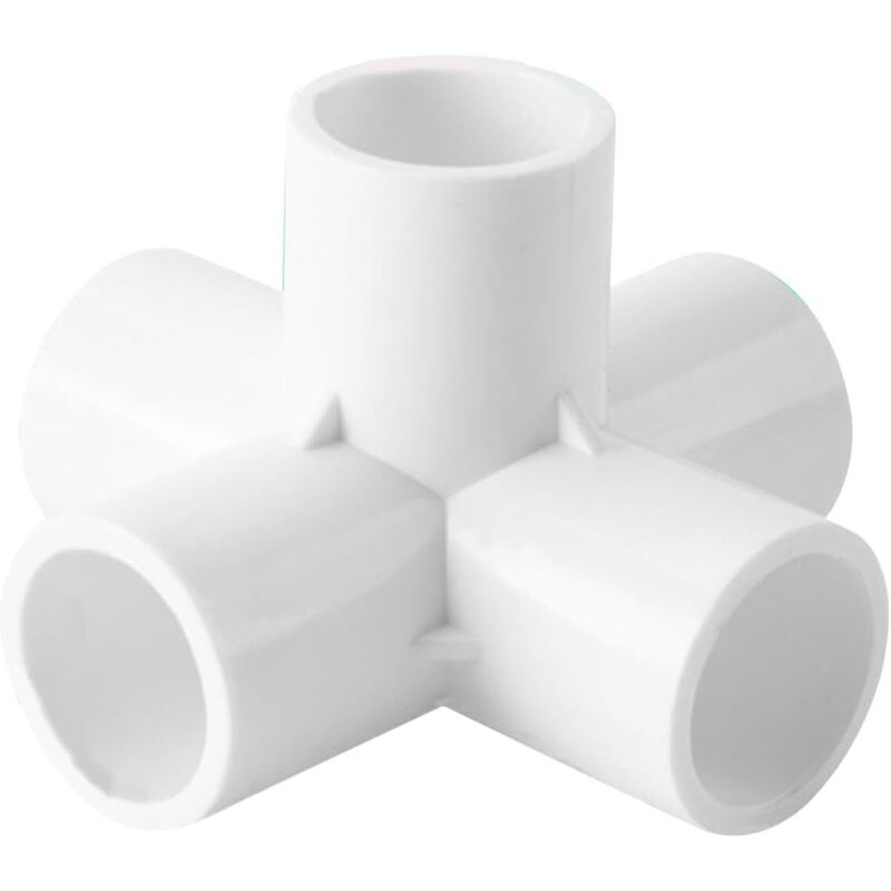 Pvc-winkelverbinder - 3-wege - Rohrverbinder - Pvc-adapterverbinder Mit 3/4/5 Wegen Für Häusliche Wasserleitungen