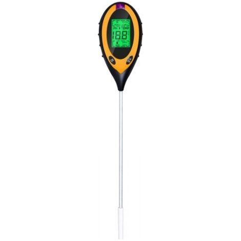 4-in-1 Boden-ph-meter – Feuchtigkeits-, Ph-, Temperatur- Und Lichtmessgerät – Sofortige Digitale Anzeige – Leichtes Gerät Für Drinnen Und Draußen