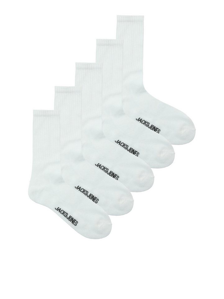 Jack & Jones Tennissocken JACREGEN TENNIS SOCK 5 PACK NOOS (Packung, 5-Paar) mit Stretchanteil Bild 3