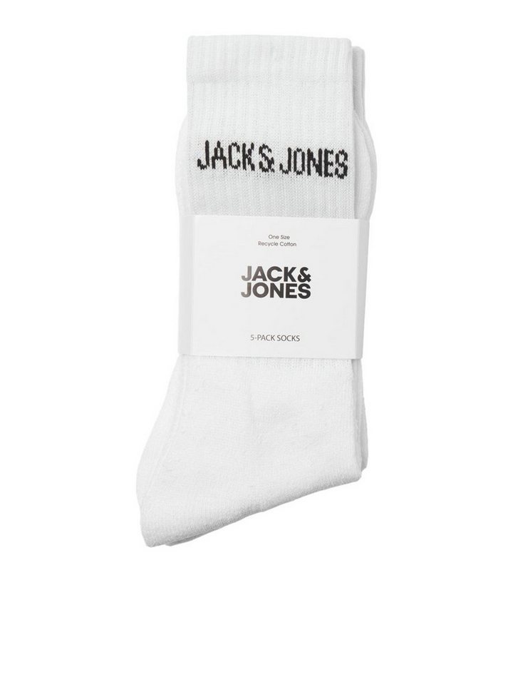 Jack & Jones Tennissocken JACREGEN TENNIS SOCK 5 PACK NOOS (Packung, 5-Paar) mit Stretchanteil Bild 4