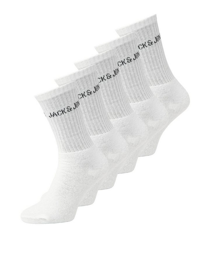 Jack & Jones Tennissocken JACREGEN TENNIS SOCK 5 PACK NOOS (Packung, 5-Paar) mit Stretchanteil Bild 5