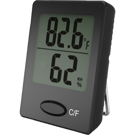 Digitales Thermometer-hygrometer, Lcd-bildschirm, Maximal-/minimalwerte, Wand- Oder Tischmontage, Für Haus Und Gewächshaus
