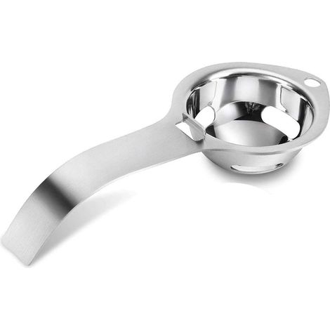 Eiertrenner Aus Edelstahl, Ergonomisches 3-loch-design, Spülmaschinenfest, Küchenutensil Für Konditoren