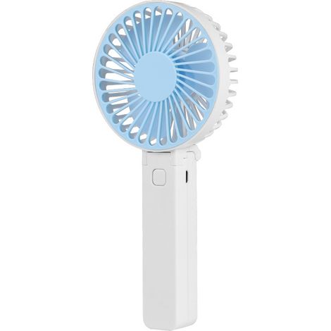 1 Mini-ventilator, Usb-tischventilator, Faltbar, 1200-mah-akku, Für Reisen Und Outdoor-aktivitäten
