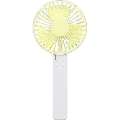 Tragbarer Ventilator, Usb-aufladbar, 180° Faltbar, Leise, Für Büro, Reisen Und Outdoor-aktivitäten