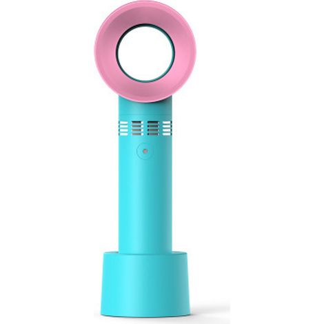 Ventilator Ohne Rotorblätter, 3 Geschwindigkeitsstufen, 2000-mah-akku, Usb-anschluss, Tragbar, Für Büro, Reisen, Camping, Schlafzimmer