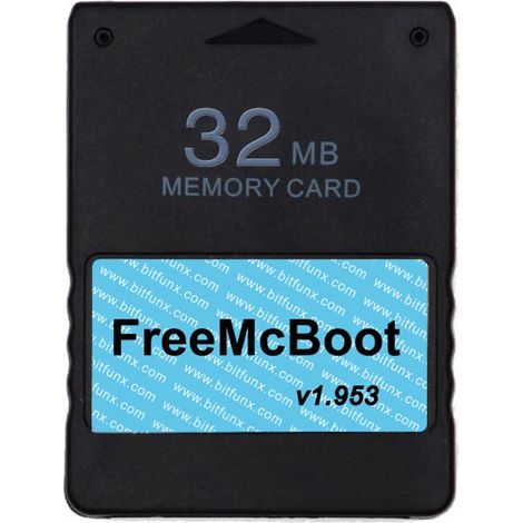 1 X 32 Mb Speicherkarte, Kostenloses Mcboot Fmcb 1.953, Usb-festplatten-boot, Ps2-konsolenspeichererweiterung