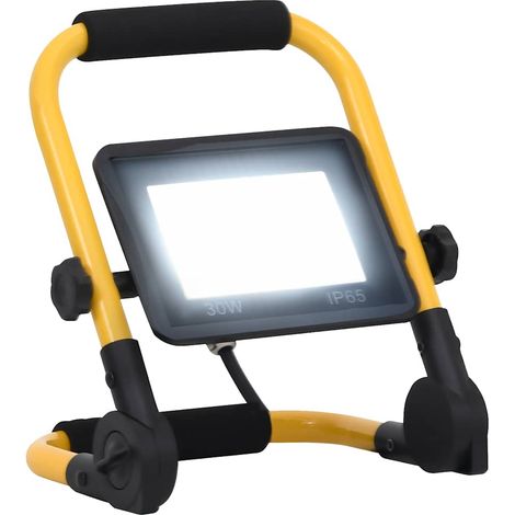 Led-strahler Mit Griff, 30 W, Kaltweiß