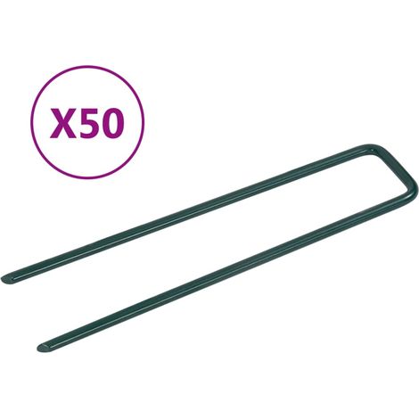 50 U-förmige Nägel Aus Eisen Für Kunstrasen