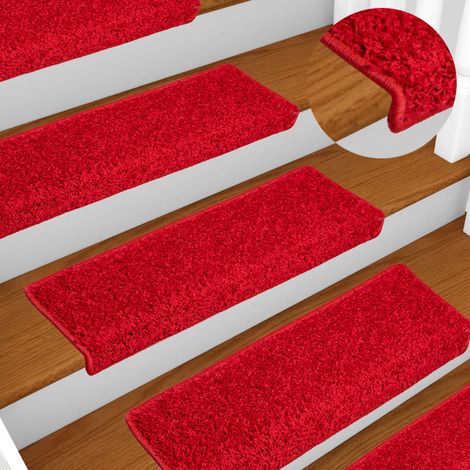 Treppenstufen, 10er-set, 65 X 21 X 4 Cm, Rot, Rechteckiger Rand