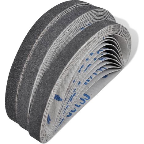 Schleifbänder Für Pneumatische Bandschleifer, 30 Stück, 10 X 330 Mm