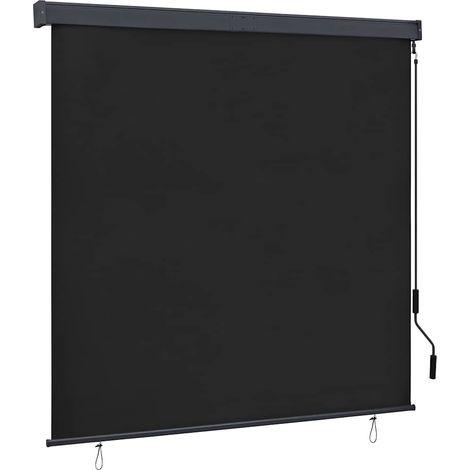 Anthrazitfarbenes Außenrollo 160 X 250 Cm