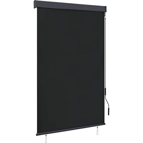Anthrazitfarbenes Außenrollo, 120 X 250 Cm