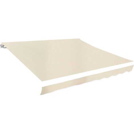 Markisenstoff, Cremefarben, 4 X 3 M (ohne Gestell)