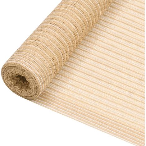 Zaunblende Beige 1,2 X 10 M Hdpe 75 G/m²