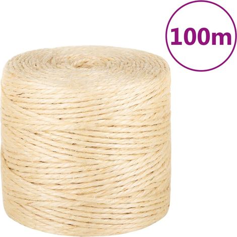 Schnur Aus 100 % Sisal, 4 Mm, 100 M