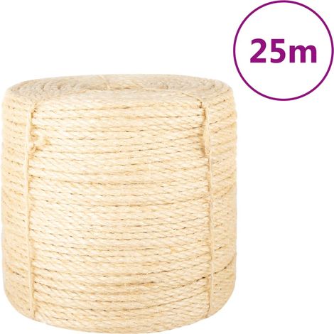 Schnur Aus 100 % Sisal, 6 Mm, 25 M