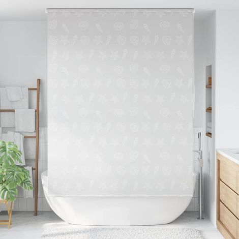 Duschrollo 160x240 Cm Mit Seesternmuster