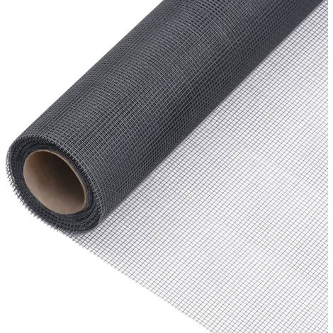 Fiberglas-moskitonetz 112 X 2000 Cm Grau