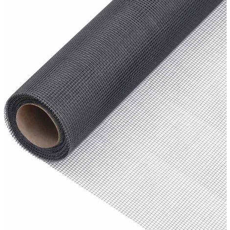 Fiberglas-moskitonetz 80 X 2000 Cm Grau