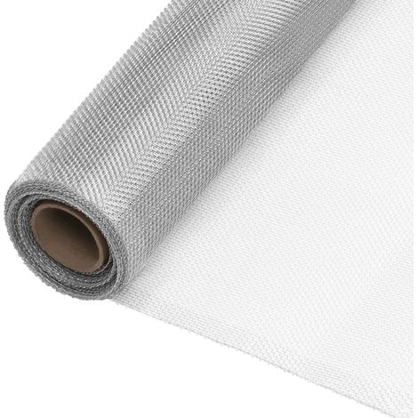 Silbernes Aluminium-moskitonetz 80 X 1000 Cm